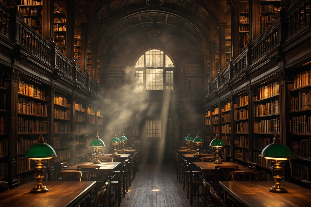 The Library That Lends Silence